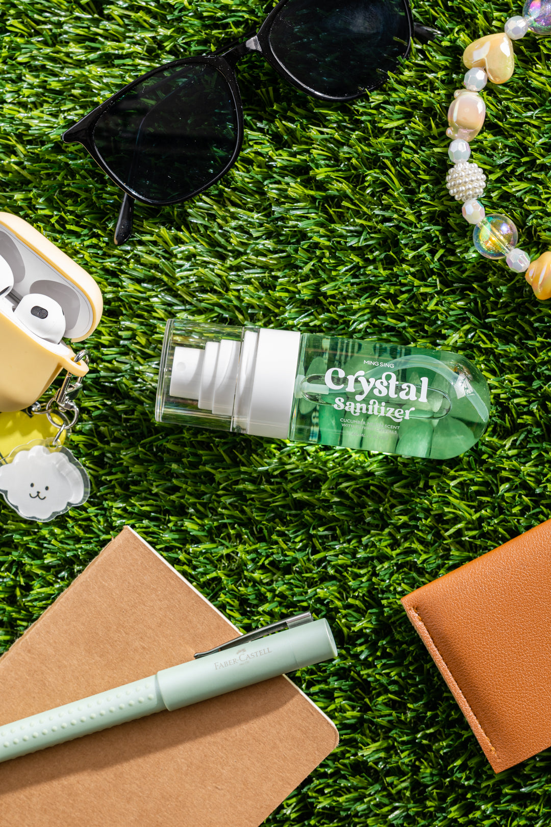 Crystal Hand Sanitizer - Cucumber Melon Scent