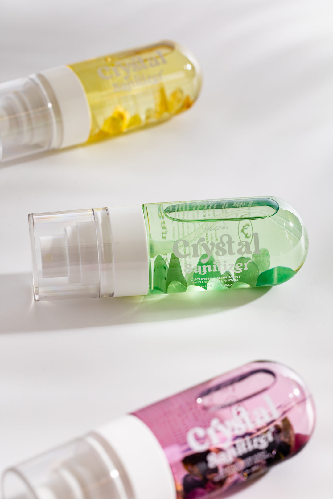 Crystal Hand Sanitizer - Cucumber Melon Scent