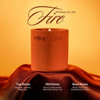 Ming Sing Signature Scented Soy Candle: Whiskey by the Fire