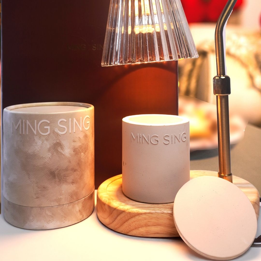Ming Sing Candle & Warmer Holiday Gift Bundle