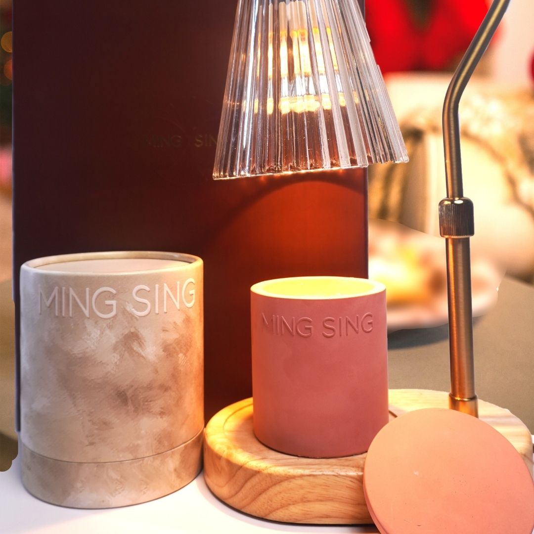 Ming Sing Candle & Warmer Holiday Gift Bundle