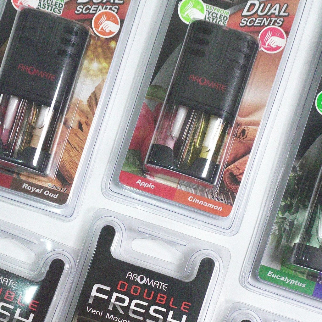 Aire Double Fresh Elite Car Fragrances (Air Freshener) Aromate Taiwan