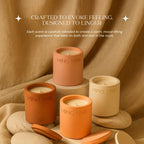Ming Sing Signature Scented Soy Candle: Whiskey by the Fire